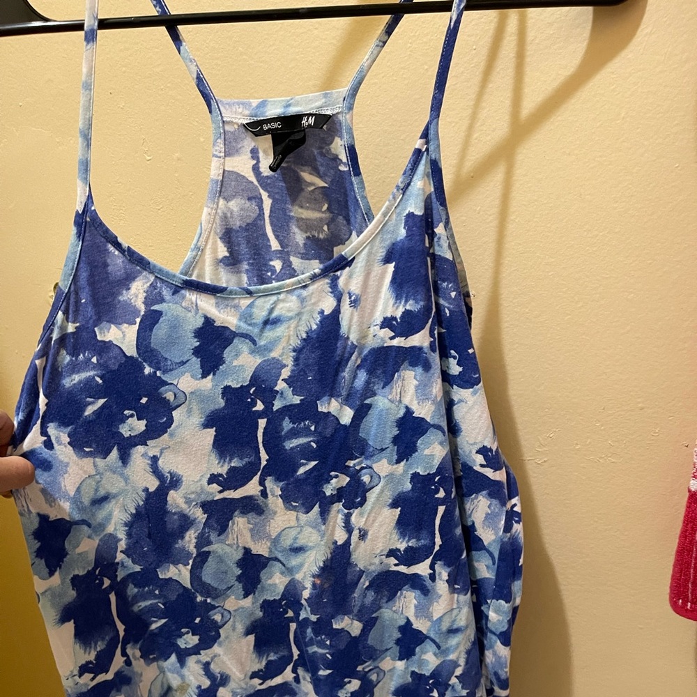 Blue summer dress